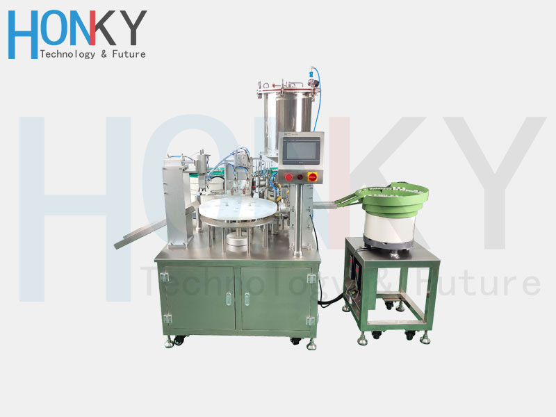 Automatic lotion Filling and Capping Machine