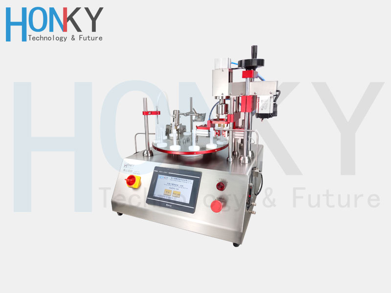 VTM tube filling and capping machine
