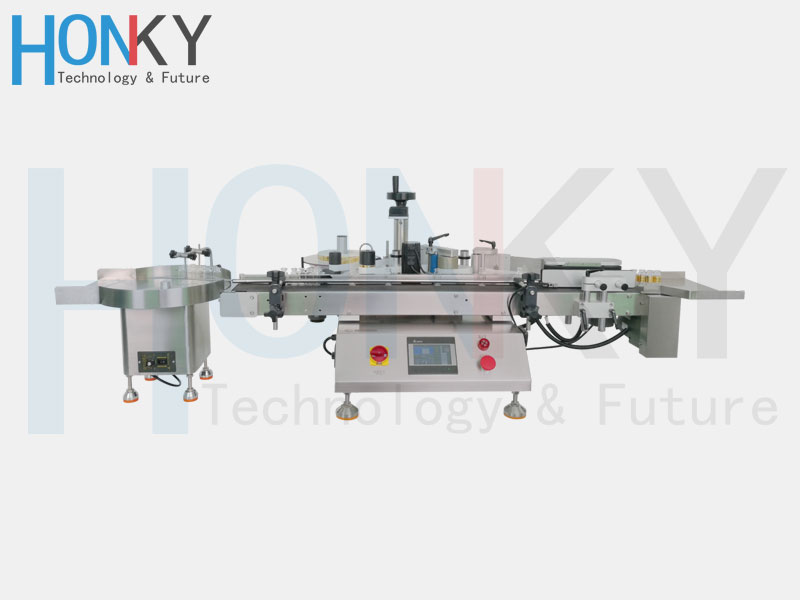 6-Desktop Bottle Labeling Machine