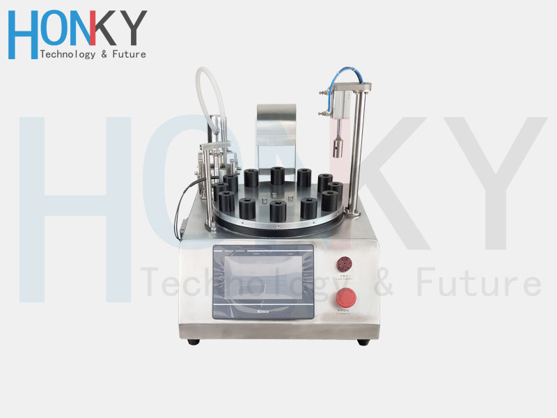 perfume filling and capping machine