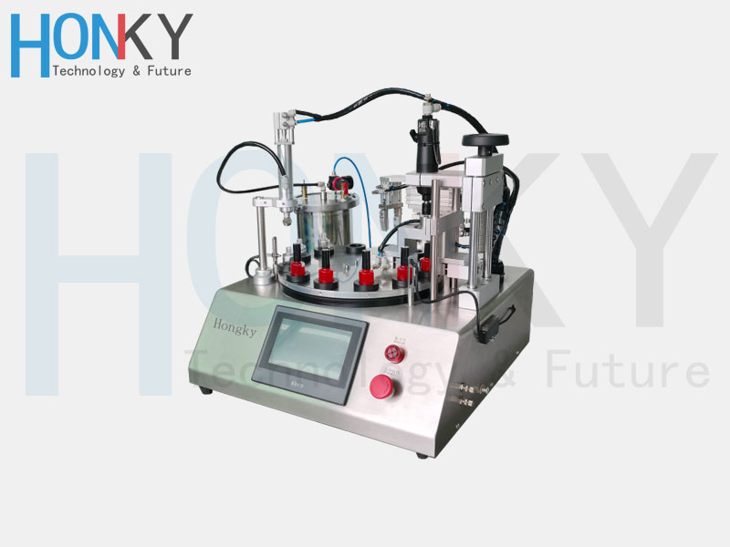 gel polish filling and capping machine