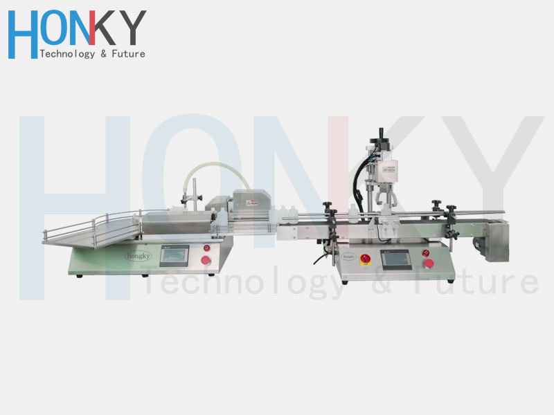 4-Simple filling capping Production Line